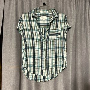 Treasure & Bond Plaid Top